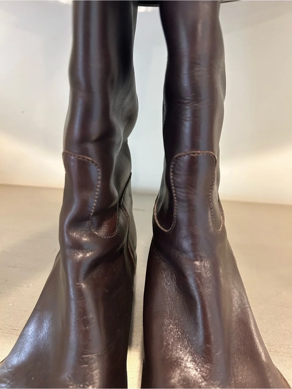 Sartore Brown Leather Sole Boots